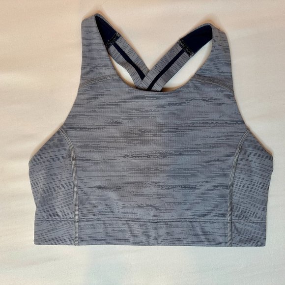 Outdoor Voices Key Crossback TechSweat Sports Bra - Storm - XS - Picture 6 of 8